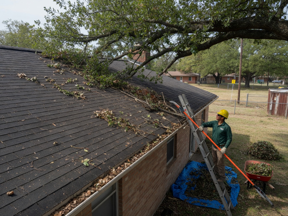 Managing Tree Debris And Overhang On Local Roofs