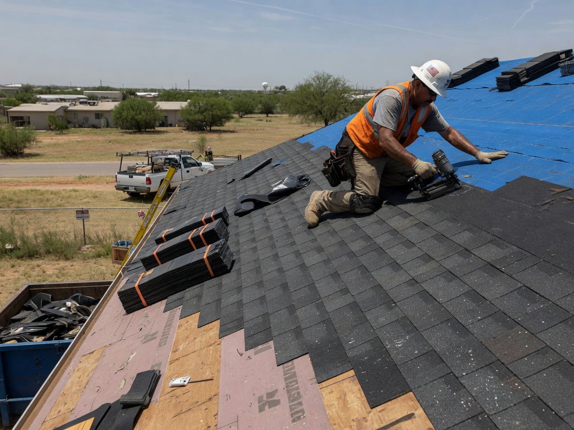 Roofing in Mustang Ridge, TX