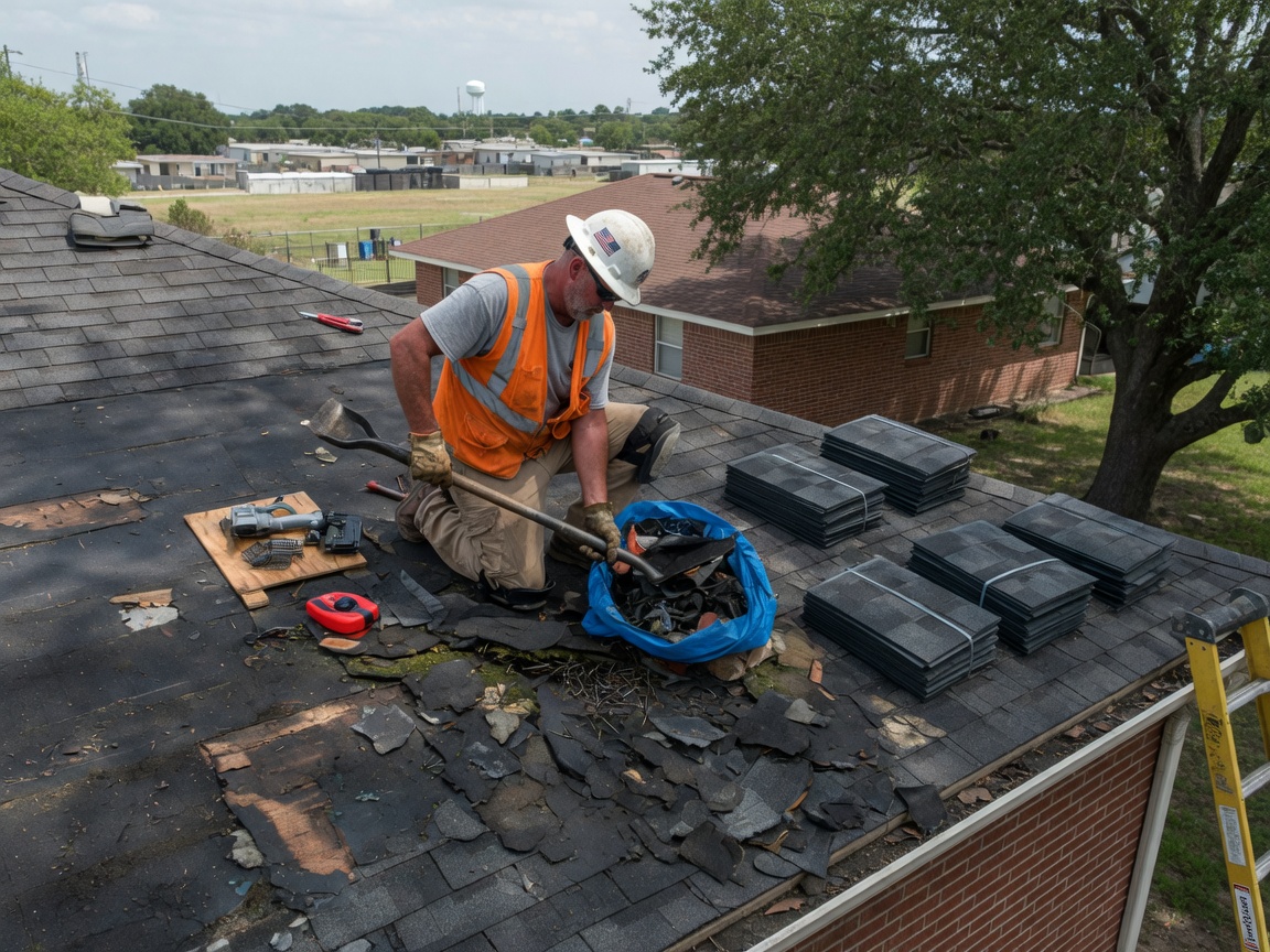 Shingle Replacement in Del Valle, TX